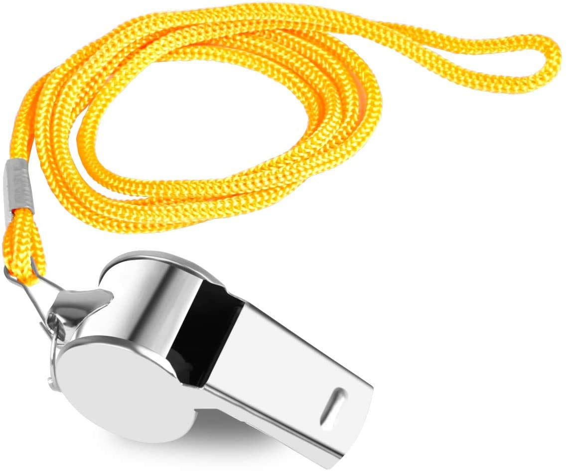 Obkjj Coach Whistle,35Pack Football Referee Whistle With Lanyard For Emergency Sports Training Referee1
