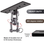 Dolibest Heavy Bag Hanger,Wall Ceiling Mount Hook 360