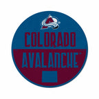 Rico Industries Nhl Colorado Avalanche Classic Shape Cut Pennant - Home And Living Room D  Cor - Soft Felt Ez To Hang 18X0.10X18