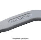 Baden Champions Horseshoe Set- Tournament Quality Forged Steel Construction, Gray/Black
