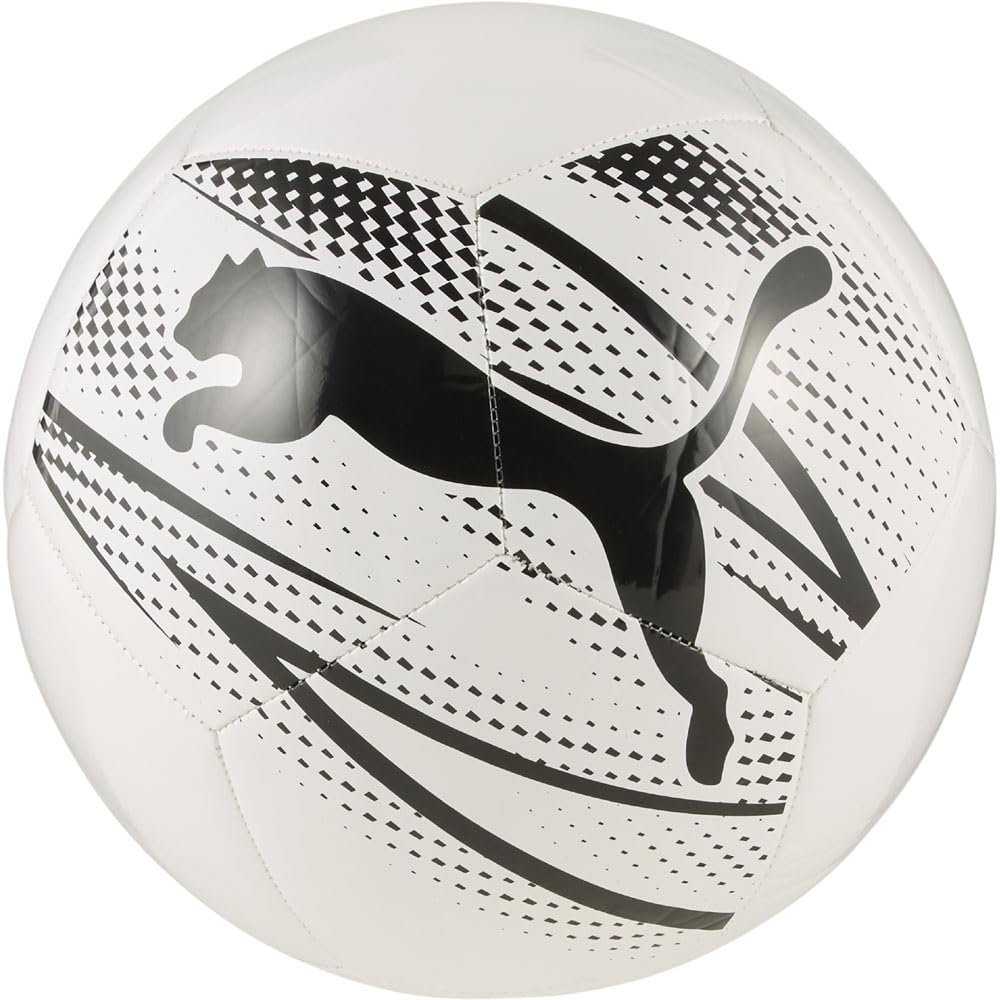 Puma Unisex Attacanto Soccer Ball, Puma White-Puma Black Ss25, 5