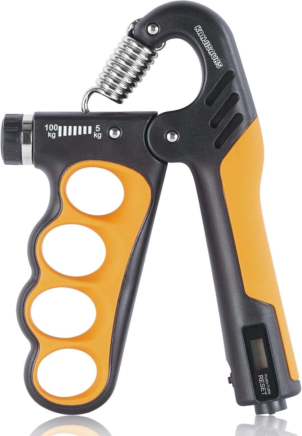 Drumstone (  +  ) Hand Gripper & Forearm Exerciser with Counter: Adjustable 5100kg Strength Trainer for Finger, Wrist & Grip S