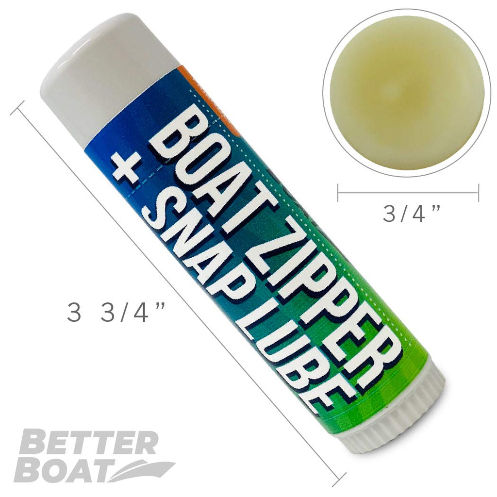 Zipper Wax  Zip Lube Marine Grade Zipper Lubricant Stick Zipper Lubricate With Ease Boat, Canvas, Bimini Snap, Metal Zippers, Ja