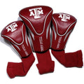 Team Golf Ncaa Texas A&M Aggies Contour Golf Club Headcovers (3 Count) Numbered 1, 3, & X, Fits Oversized Drivers, Utility, Resc