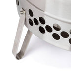 Petromax Feuerhand Tyropit Fire Bowl, Even Heat Low-Smoke Low-Soot Stainless Steel Fire Pit For Campfires, 22.4 Inch Diameter