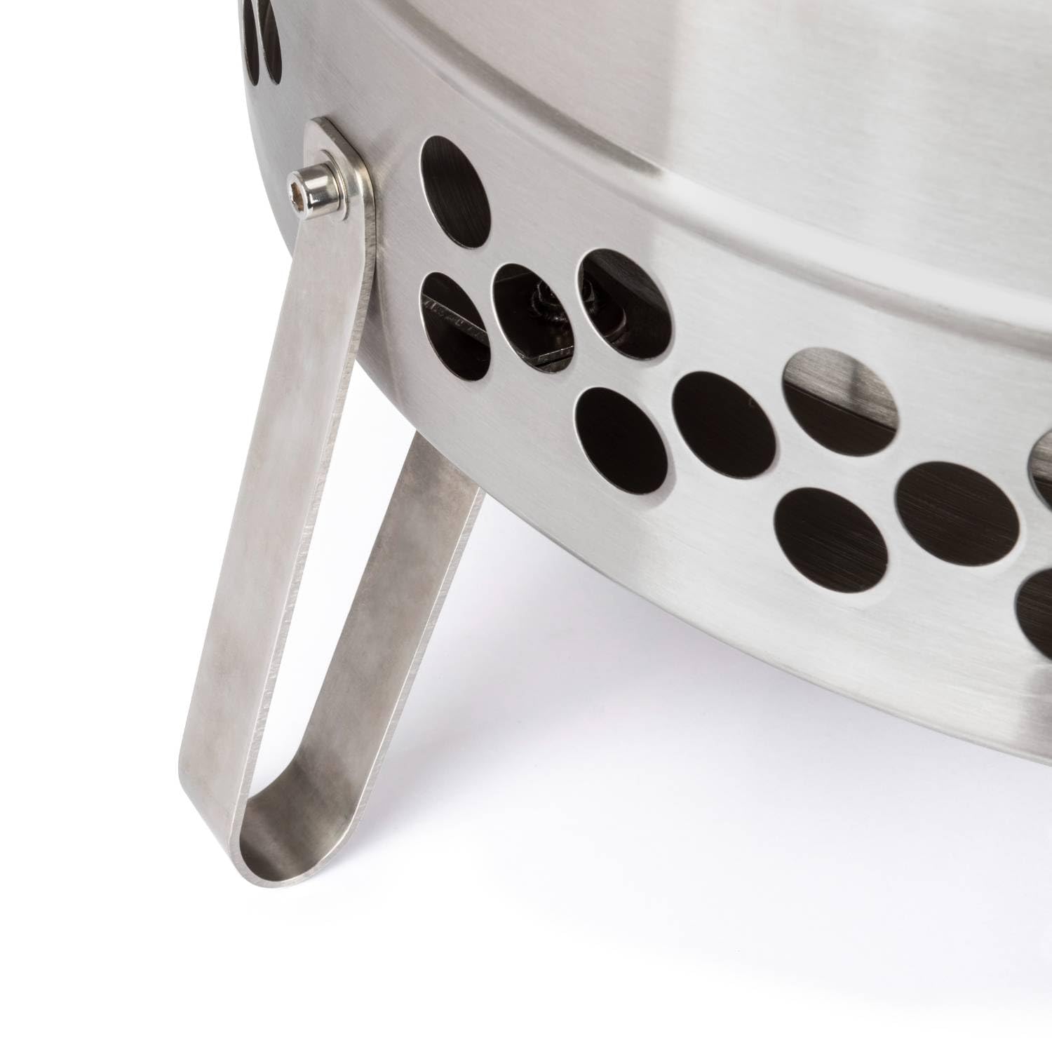 Petromax Feuerhand Tyropit Fire Bowl, Even Heat Low-Smoke Low-Soot Stainless Steel Fire Pit For Campfires, 22.4 Inch Diameter