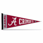 Rico Industries Ncaa Alabama Crimson Tide Exclusive 12'' X 30'' Felt Wall D  Cor Pennant - Great For Home/Bed Room/Man Cave D  C
