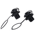 Alomejor Inflatable Boat Air Valve Screw 2Pcs Valve Air Valve Replacement For Inflatable Boat Jilong Fishing Boat Airbed Raft