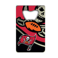 FANMATS 62568 Tampa Bay Buccaneers Credit Card Style Bottle Opener - 2    x 3.25