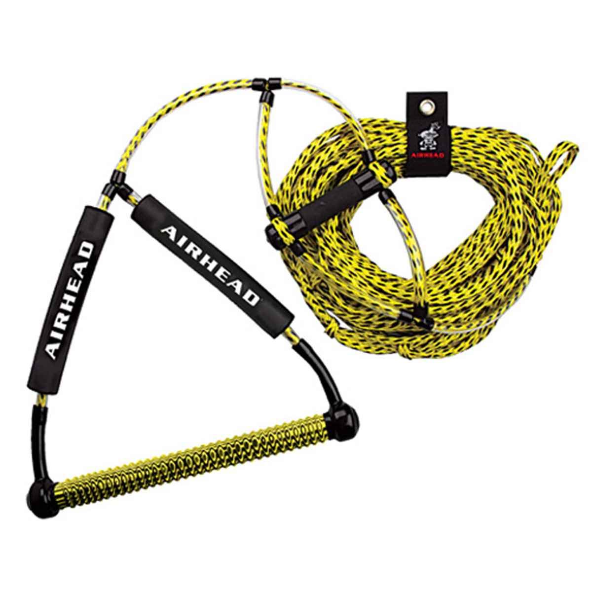 AIRHEAD 70 Foot 4Section Wakeboard Rope with Phat Grip