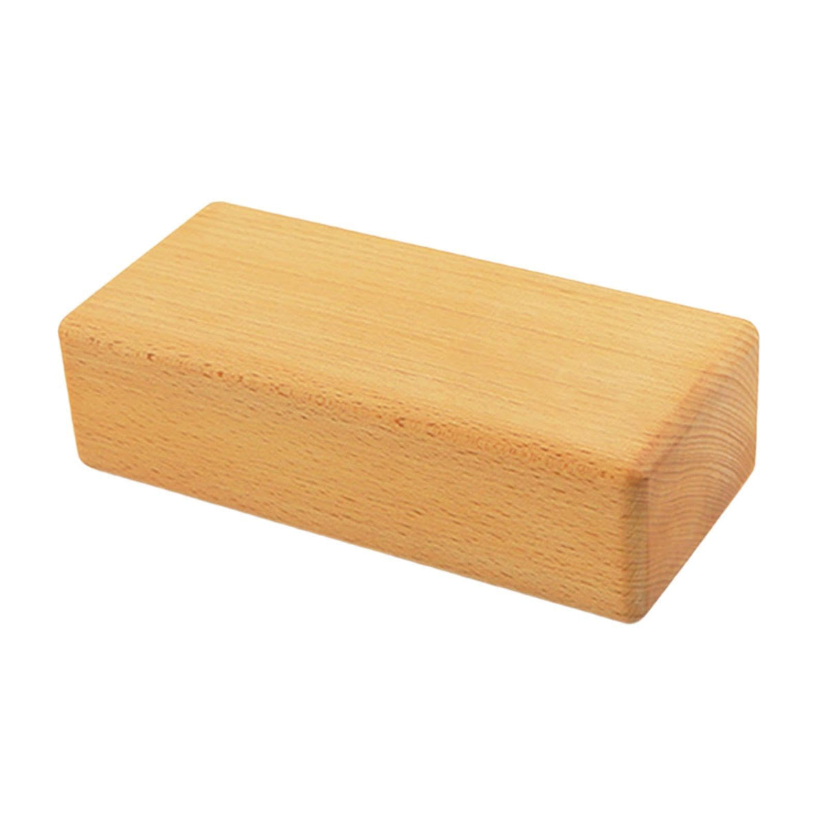 TRENDYNEST Yoga Block Professional Practical Support Brick for Home Gym Pilates Workout Wood