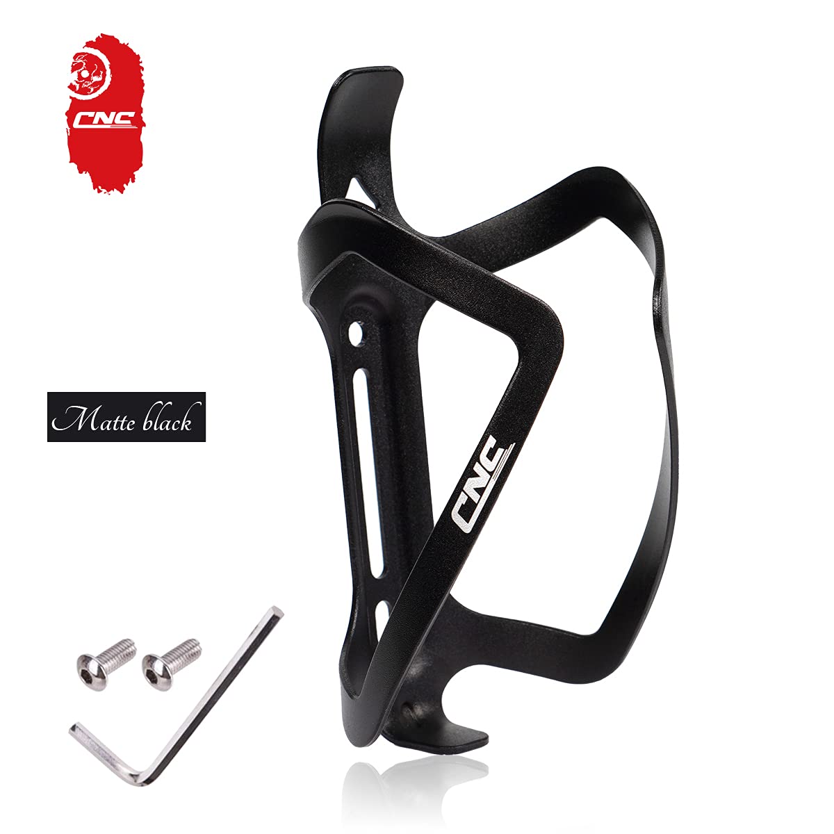 Cnc Bike Water Bottle Holder, 2-Pack Bike Water Bottle Cage For Road Bike/Mountain Bike,Black