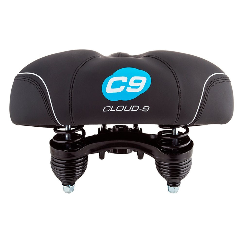Cloud-9 Cruiser Select Saddle, 10.5'' X 10.75'', Black Soft Touch Vinyl