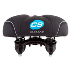 Cloud-9 Cruiser Select Saddle, 10.5'' X 10.75'', Black Soft Touch Vinyl