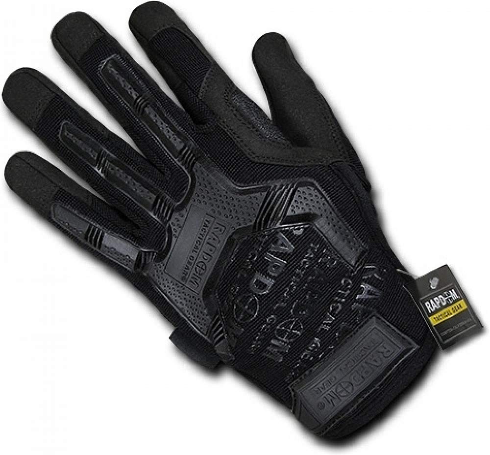 Rapid Dominance T63-Pl-Blk-04 Impact Protection Gloves - Black  Extra Large