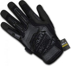 Rapid Dominance T63-Pl-Blk-04 Impact Protection Gloves - Black  Extra Large