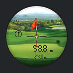 Golf Rangefinder Telescope 6X Laser Ranger Finder With Golf Slope, Rechargeable Range Finder For Hunting Shooting Golfing, 546 Y