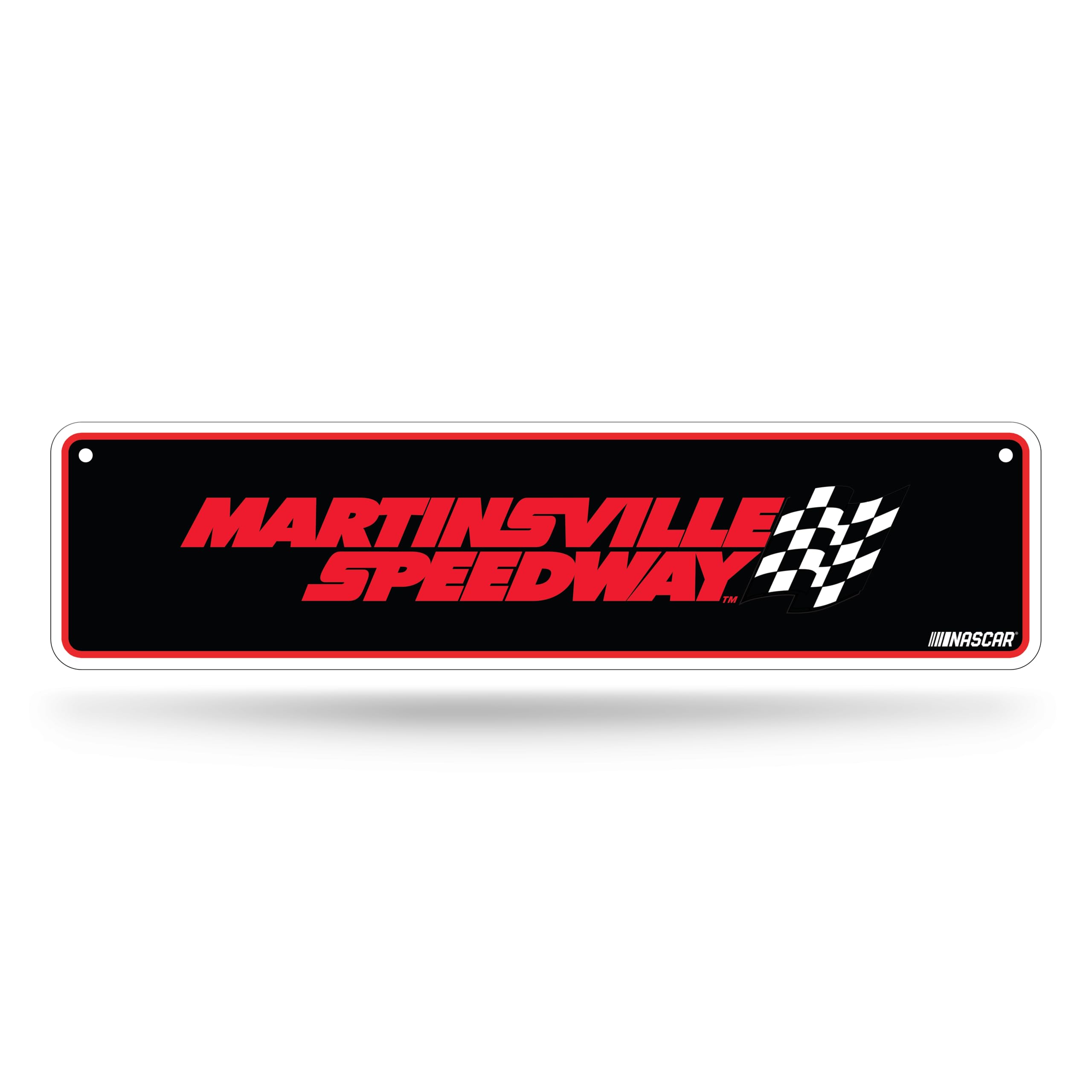 Rico Industries NASCAR Racing Martinsville Speedway Metal Street Sign 4 x 15 Home D  cor - Bedroom - Office - Man Cave