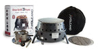 Volcano Grills 3-Fuel Portable Camping Stove/Fire Pit, Charcoal, Collapses Down To 5 Inches; For Convenient Portability And Stor