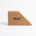 Bamboostan Cork Trapezoid Yoga Block, Natural Cork, 24x14x9 cm
