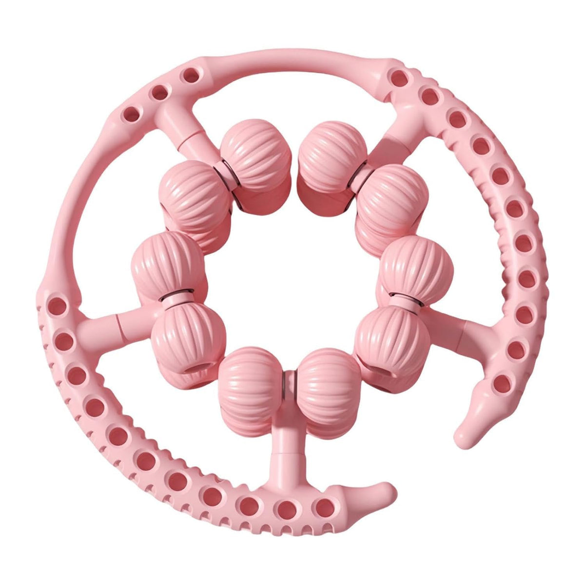 DARKFISH Muscle Massage Roller Arm Equipment 20 Point Roller for Gym Men Home Pink | Rollers | Fitness Equipment & Gear | Fitnes