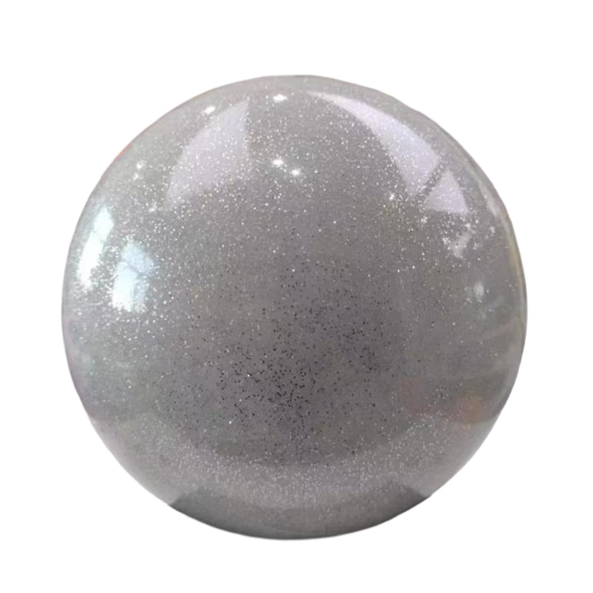 Merishopp Rhythmic Gymnastic Ball 15Cm Dance Practice For Workout Competition Practice Silver