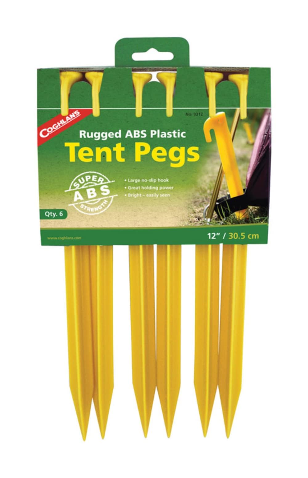 Coghlan'S Plastic Tent Abs 6 / Carded