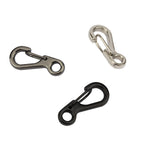 Swatom Mini Sf Alloy Carabiner Clip Tiny Spring Snap Hook Carabiners For Paracord Backpack Camping Bottle Using Keychains Access