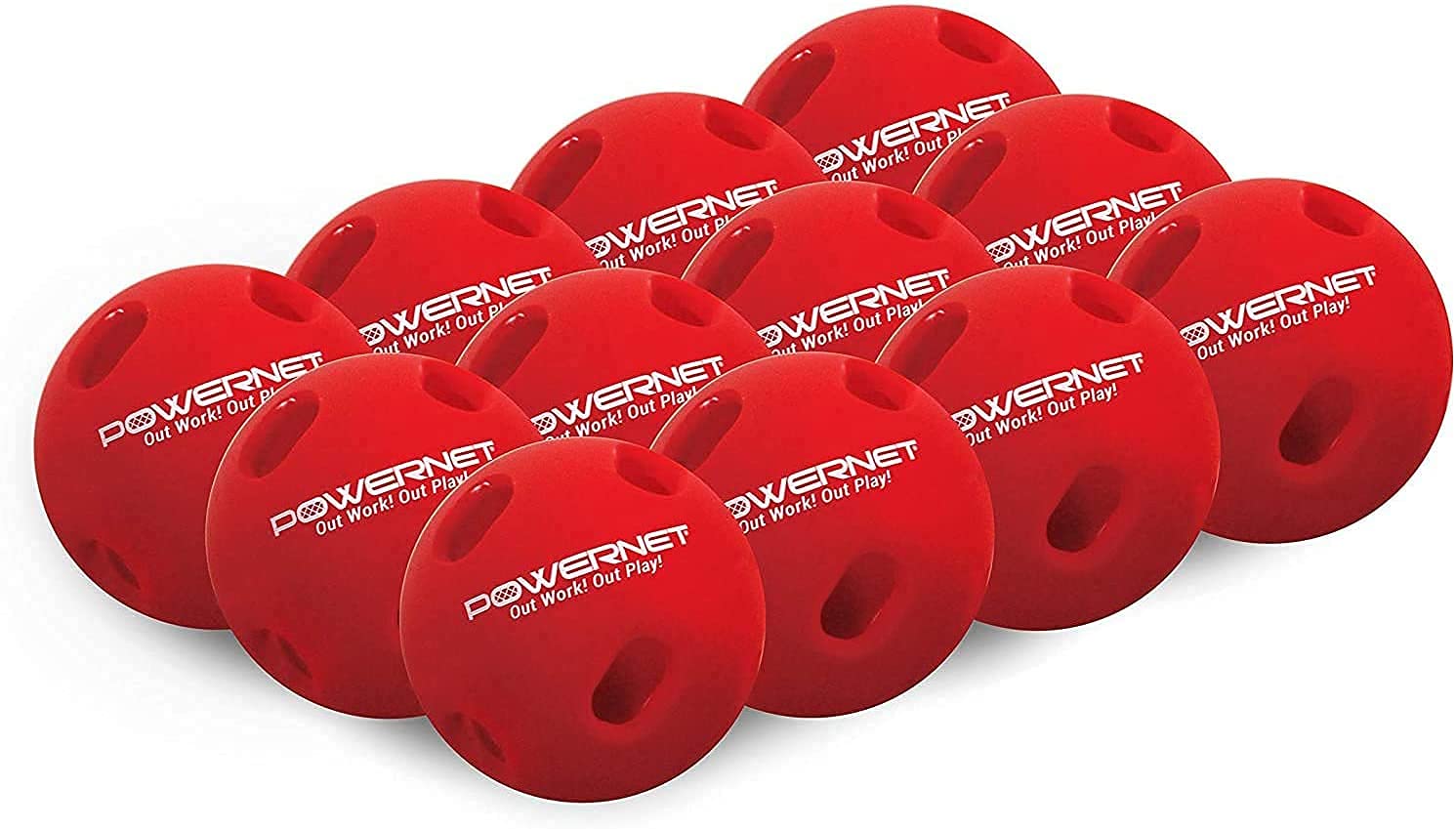 Powernet Crusher Training Baseballs, Baseball Hitting Trainer For Improved Speed, Power & Coordination, Batting Practice Basebal