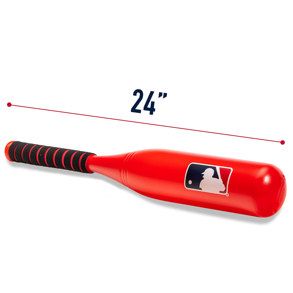 Franklin Sports Mlb Jumbo Kids Plastic Baseball Bat - Backyard Baseball Bat With Large Barrel For Kids + Toddlers - Kids Fat Pla