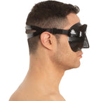 Seac Ajna, Frameless Scuba Diving Mask With Wide View, 100% Silicone Skirt,Black