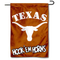 College Flags & Banners Co. Texas Longhorns Hook'em Horns Garden Flag
