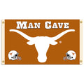 BSI PRODUCTS, INC. - Texas Longhorns 3x5 Man Cave Flag with 4 Heavy-Duty Brass Grommets - UT Football, Basketball & Baseball Pri