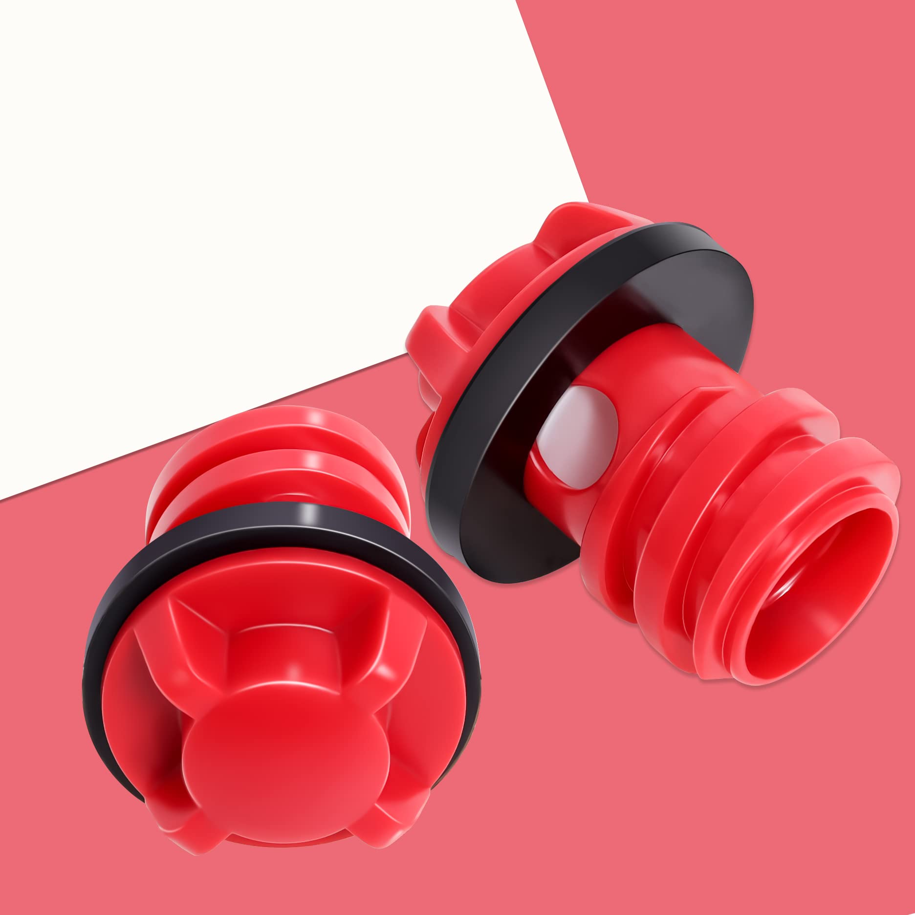 Cooler Drain Plugs Compatible With Yeti'S Line Of Roadie, Tundra, And Tank Coolers And Rtic Coolers Leak-Proof Accessories,Pack