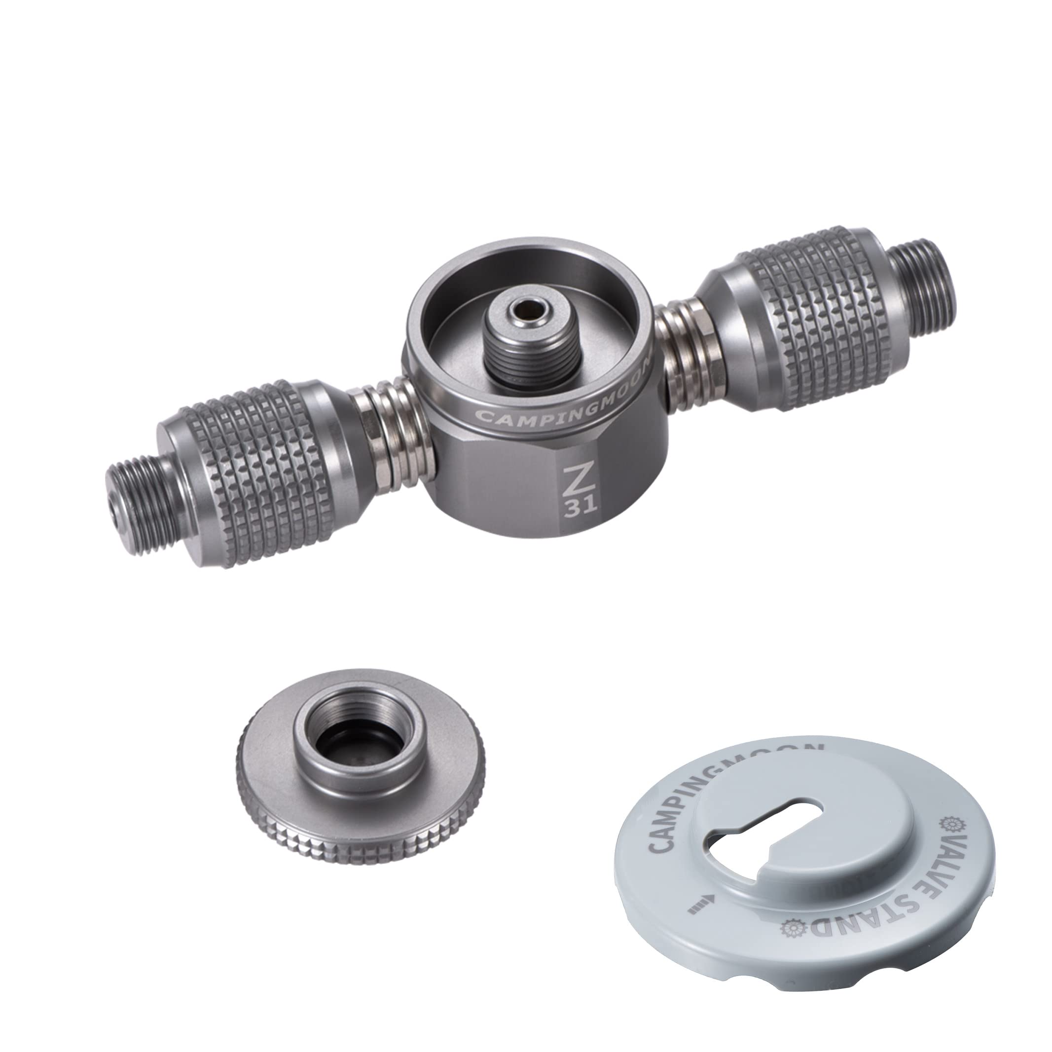 Campingmoon 3 Outlet Camping Stove Adapter For En417 Lindal Valve Canister Device Z31