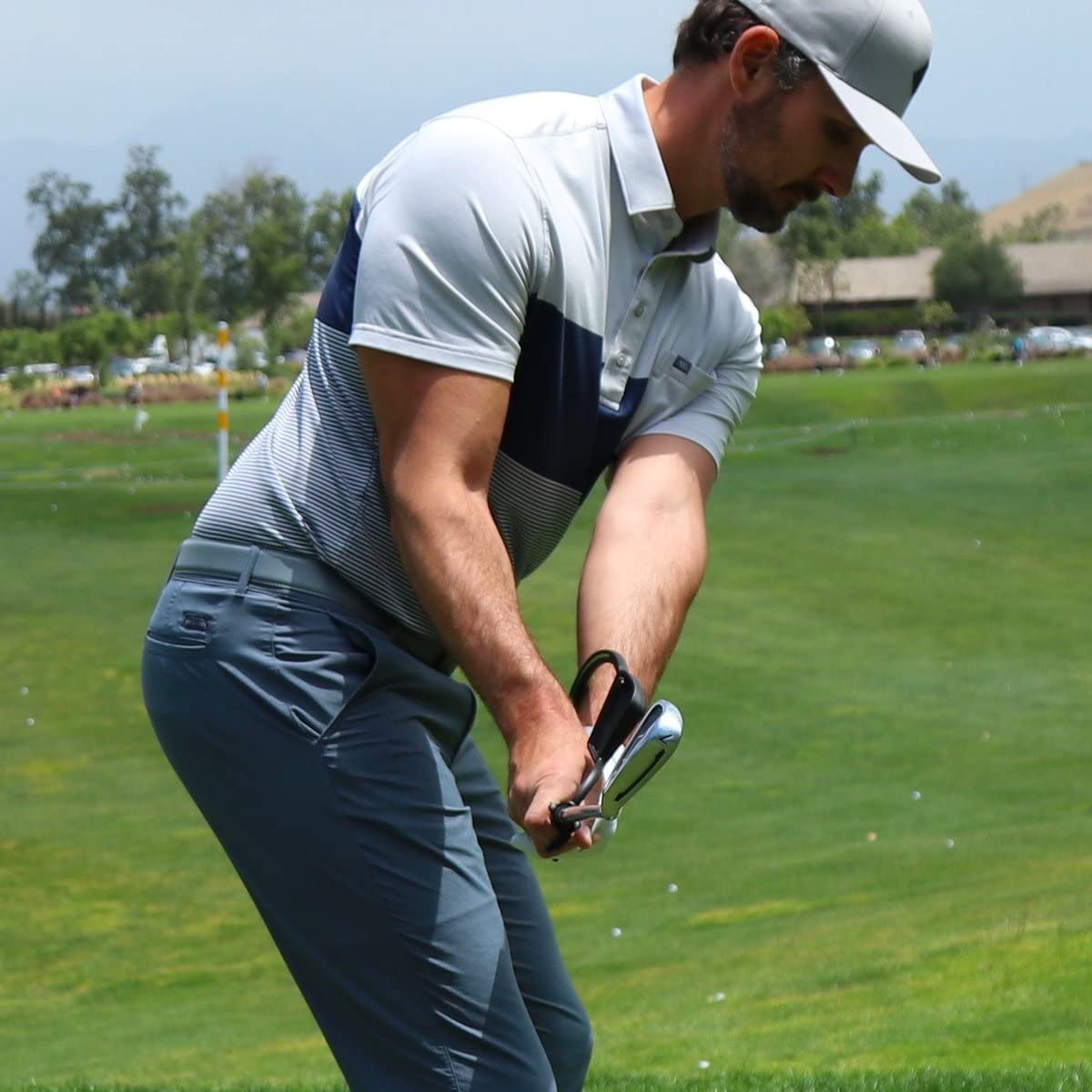 Thehanger Golf Training Aid For Right Handed Golfers, Golf Swing Aid Helps With Clubface Awareness, Swing Plane, And Proper Impa