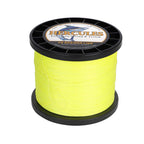 Hercules Braided Fishing Line 1500M 1640Yds 10Lbs-200Lbs Pe Superline 8 Strands (Fluorescent Yellow 120Lb/54.5Kg 0.58Mm)