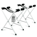 Best Marine and Outdoors Folding Kayak Stands - 21 Tall, No Assembly, Heavy Duty Aluminum, Portable Kayak Storage Rack for Canoe