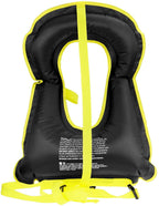 Rrtizan Snorkel Vest, Adults Portable Inflatable Swim Vest Jackets For Snorkeling Swimming Diving Safety(Back)