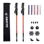 Aihoye Hiking Trekking Poles, 2 Pack Collapsible,Lightweight, Anti Shock, Hiking Or Walking Sticks,Adjustable Hiking Pole For Me