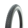 Bicycle Tire Wanda 20'' X 2.125'' Diamond Thread. Bike Tire, Black/White Wall