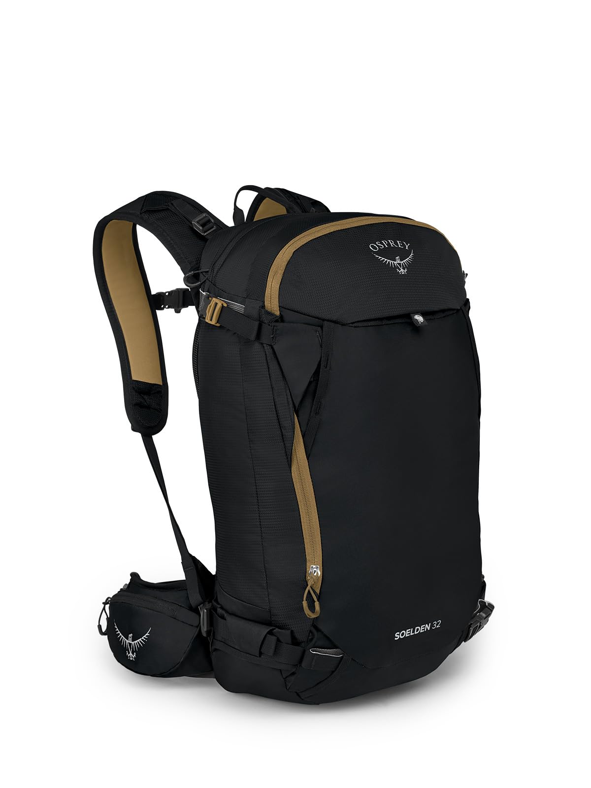 Osprey Soelden 32L Mens Ski and Snowboard Backpack, Black