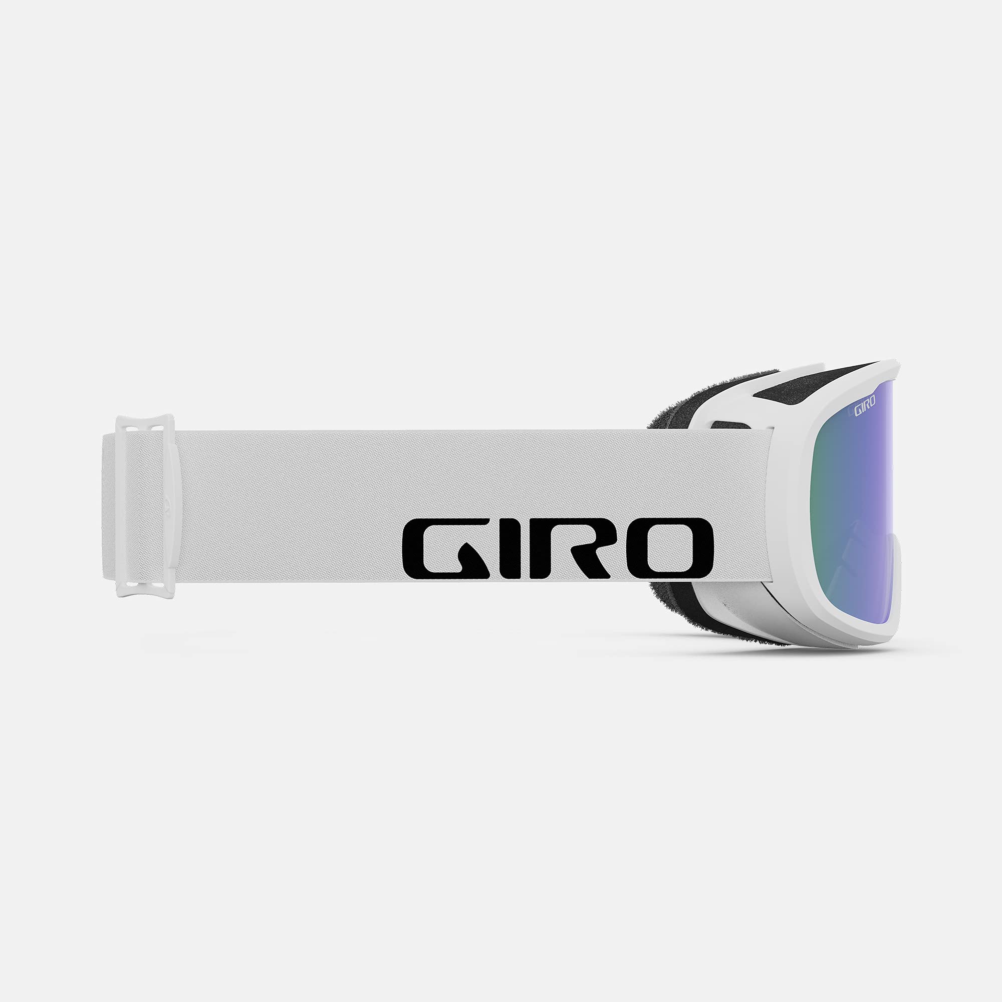 Giro Cruz Asian Fit Ski Goggles - Snowboard Goggles For Men, Women & Youth - Anti-Fog - Otg - White Wordmark Strap With Loden Gr