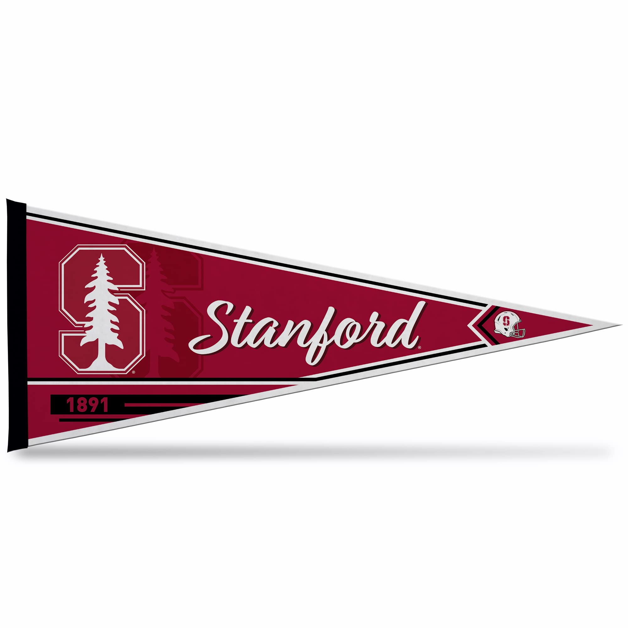Rico Industries Ncaa Stanford Cardinal Classic 12'' X 30'' Felt Wall D  Cor Pennant - Great For Home/Bed Room/Man Cave D  Cor