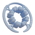CALANDIS?Circular Leg Clamp Portable Supplies Massager Tool for Bodybuilding Gym Yoga Blue | Rollers | Fitness Equipment & Gear 