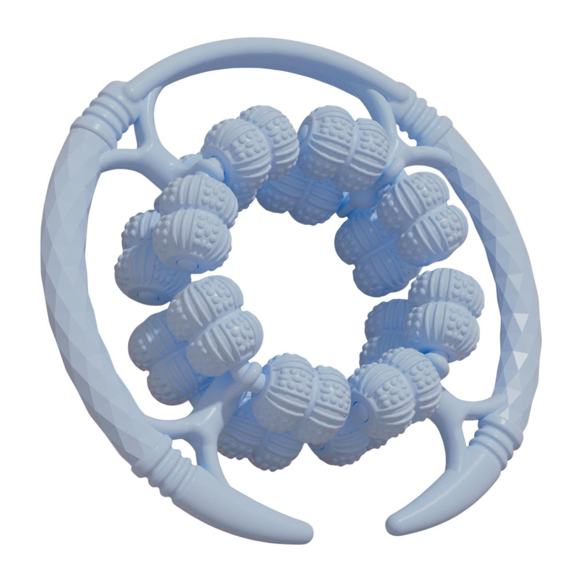 CALANDIS?Circular Leg Clamp Portable Supplies Massager Tool for Bodybuilding Gym Yoga Blue | Rollers | Fitness Equipment & Gear 