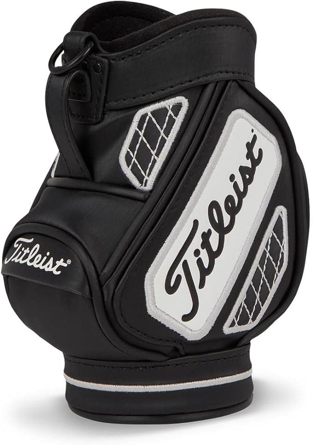 Titleist Desk Caddy (Black/White, 5.9x3.6) 2025 Mini Display Bag