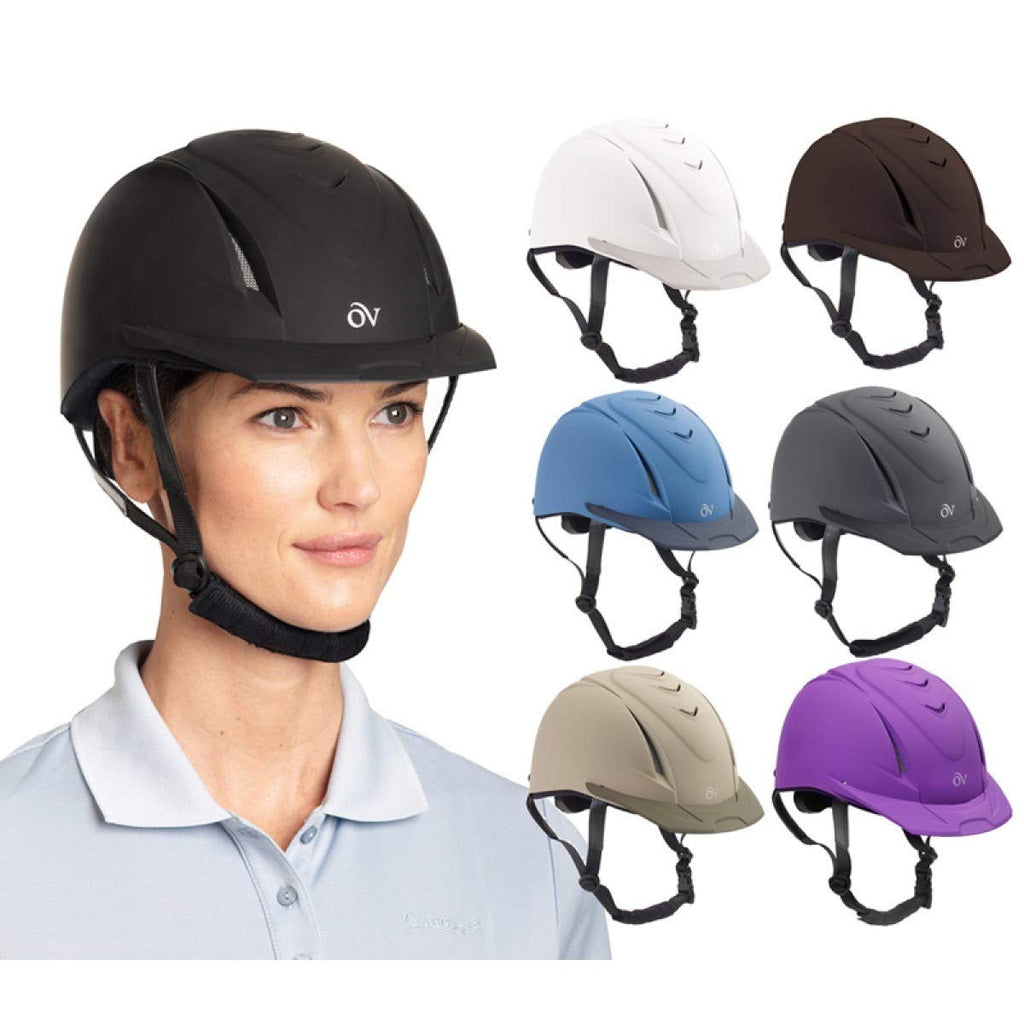 Ovation Deluxe Schooler Helmet (Purple, Medium/Large)
