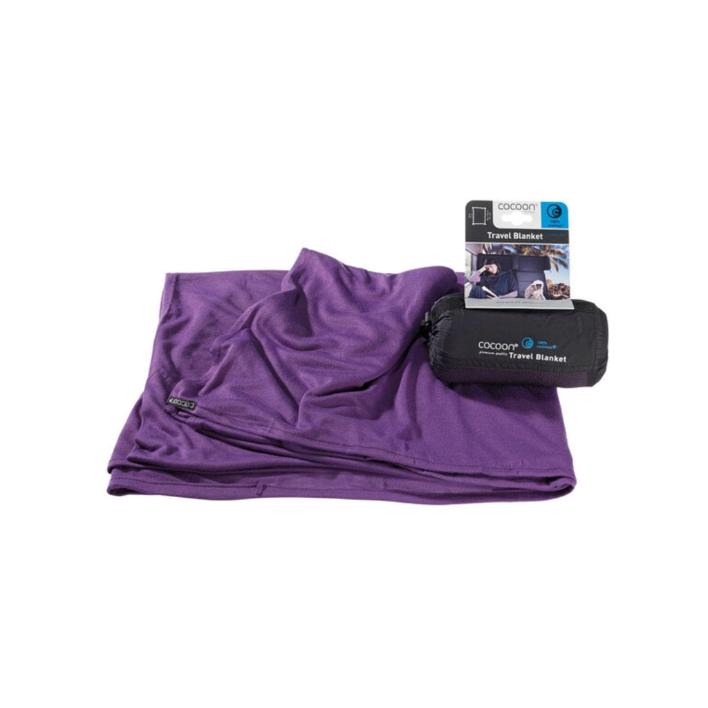 Cocoon - Coolmax Travel Blanket | Compact Throw Blanket For Camping And Hiking | Fits In Backpack | Attaches To Luggage | Travel
