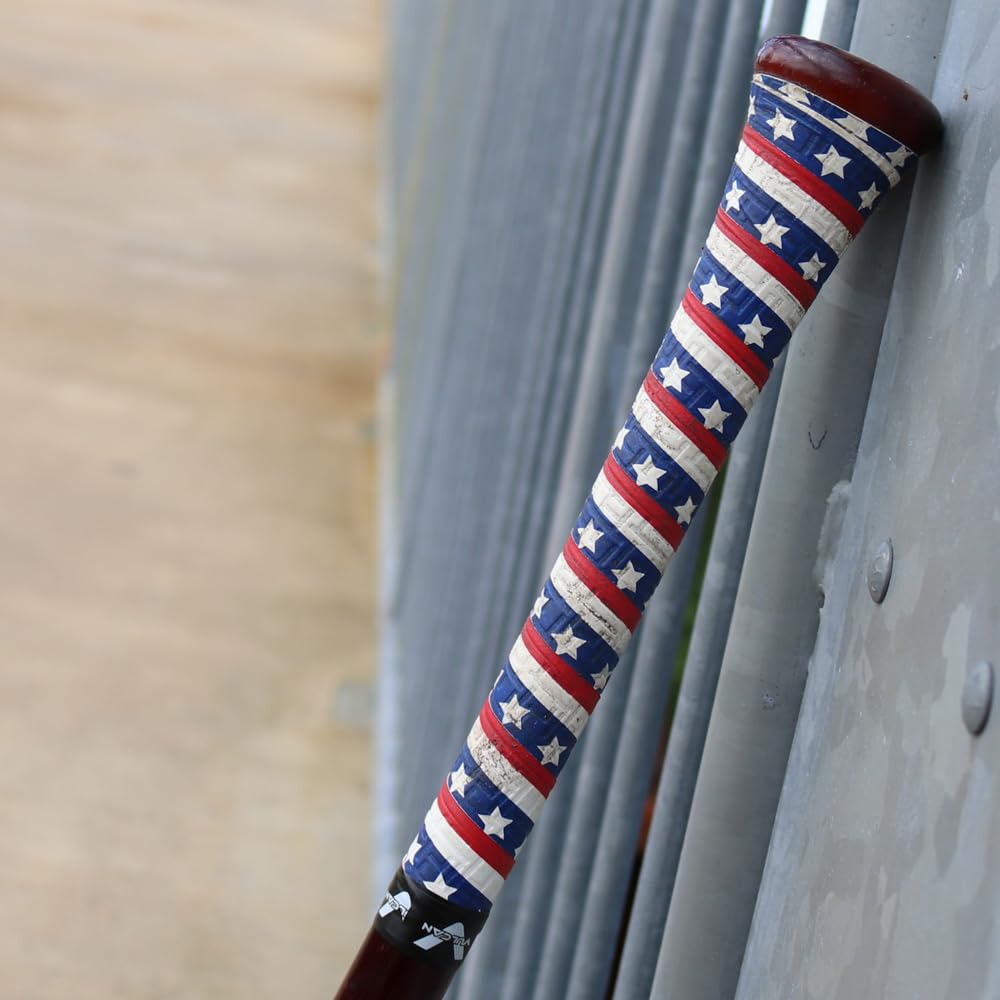 Vulcan | 0.50Mm Bat Grip | Baseball/Softball | Stars & Bars